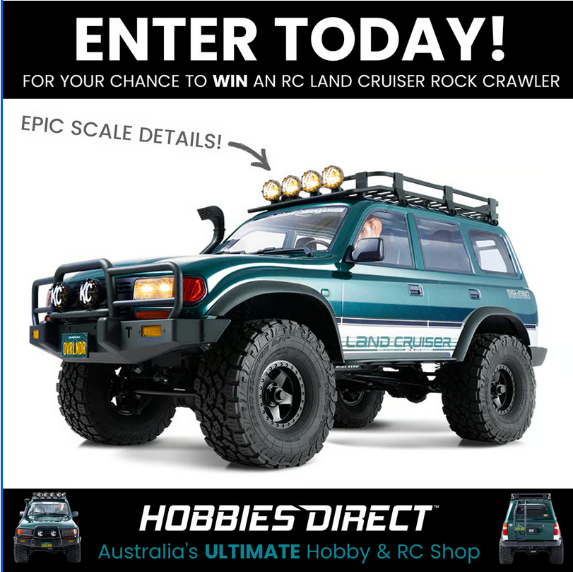 Win an RC Land Cruiser from Hobbies Direct!