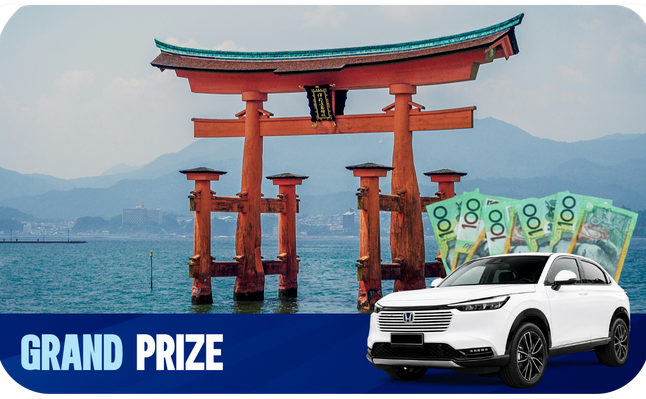 Win a tour through Japan!