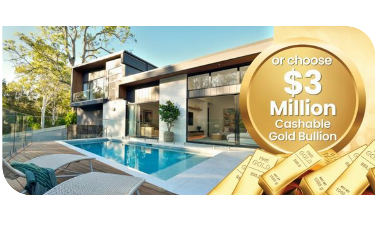 A $3M Gold Coast home is up for grabs